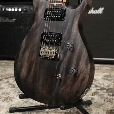 PRS SE CE 24 Satin Electric Guitar - Charcoal with Gig Bag image 4