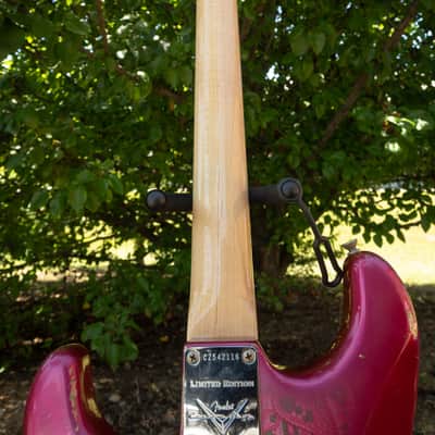 2018 Fender Custom Shop Limited Edition '68 Pink Paisley Relic Strat, Built By C.W. Fleming image 9