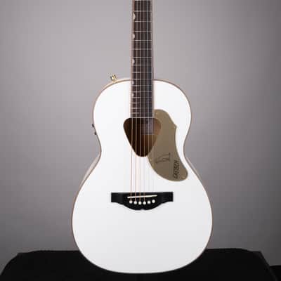 Gretsch G5021WPE Rancher Penguin Parlor Acoustic-Electric Guitar - White image 2