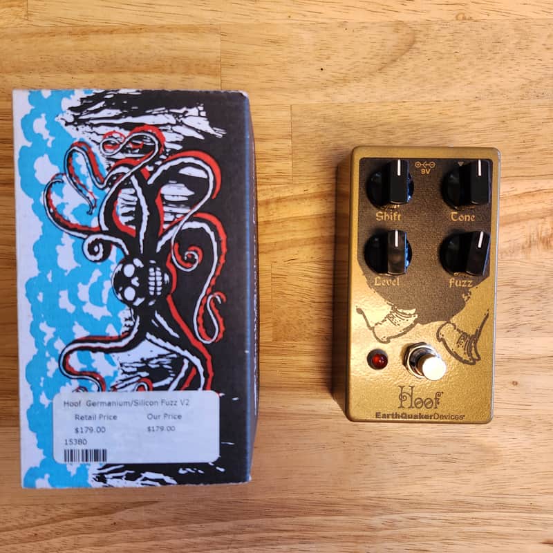 EarthQuaker Devices Hoof Hybrid Fuzz V2 With Box image 1
