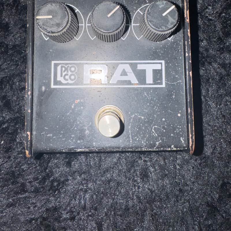 1988 ProCo Small Box RAT Black with White Lettering