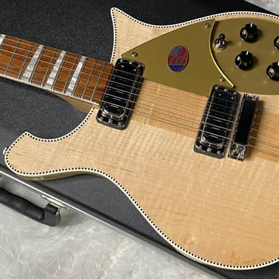 NEW ! Rickenbacker 660 Electric Guitar - Maple Glo - 7 lbs - Authorized Dealer - In-Stock! G07751 image 8