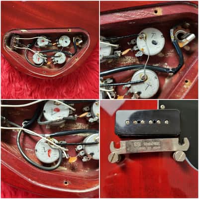 Greco SS63-60S 1988 SG Special - Mint Collection - Cherry Red Finish - All Original With Original HOT LICK P-90's - Fujigen Made - Made In Japan MIJ image 23