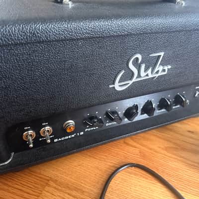 Suhr Badger 18 V2 18-Watt Guitar Amp Head 2016 - Present - Black image 1