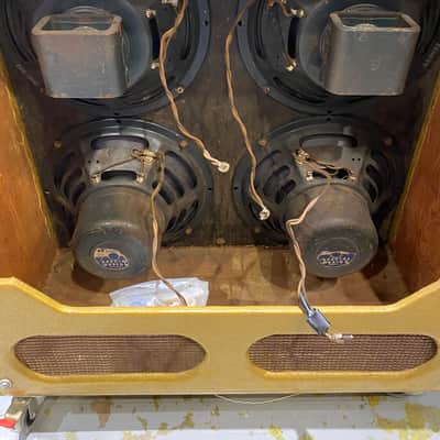 Fender Bassman 5F6A Gold Re-Tolex 1960 image 7