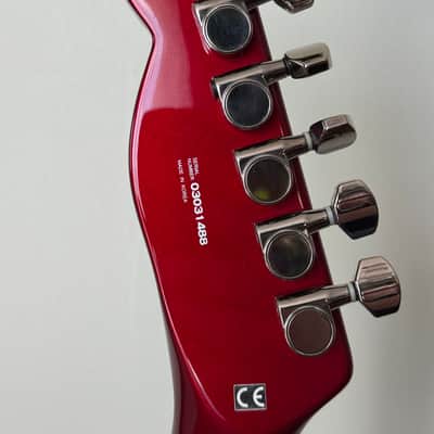 Fender Special Edition Set-Neck Esquire Custom GT 2003 - Crimson Red Metallic image 5