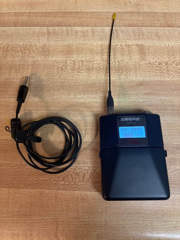 Shure ULXD1 - G50 with WL185 mic image 1
