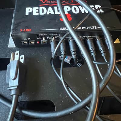 Voodoo Lab DBS-EXP3 Dingbat Small-EX Pedalboard with Pedal Power 3 2022 - Present - Black image 5