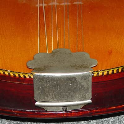 Vintage Weymann & Son Mandolute Curved-Back Mandolin Flame Maple - USA image 16