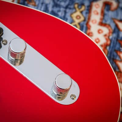FENDER USA Custom Shop '59 Reissue Telecaster Custom Relic " Morocco red + Rosewood" (2024) image 12