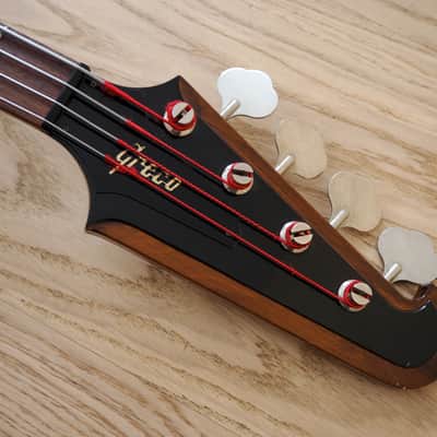 1990 Greco Thunderbird IV TB1100 Electric Bass Guitar Japan Fujigen w/ Gigbag image 4