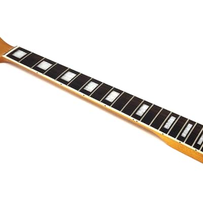 Brio Binded Maple Rosewood Fingerboard T-Style Neck w Block Inlays - Poly image 1