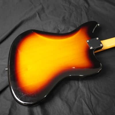 Fender MIJ FSR Traditional '60s Jaguar Left-Handed - 3-Color Sunburst (Rare 75th Anniversary Edition) image 10