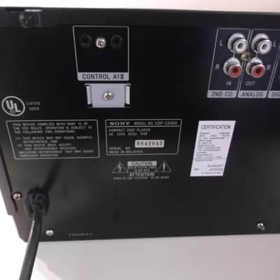 Sony CDP-CX400 2000 - Black image 6