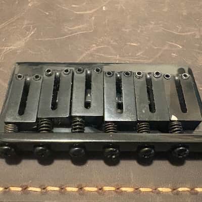 Fender Jim Root Jazzmaster Bridge Assembly - Black - No Trem - Hardtail image 5