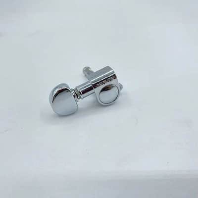 Grover Left Handed inline Guitar 6R Tuning Pegs Machine Heads in Chrome image 3