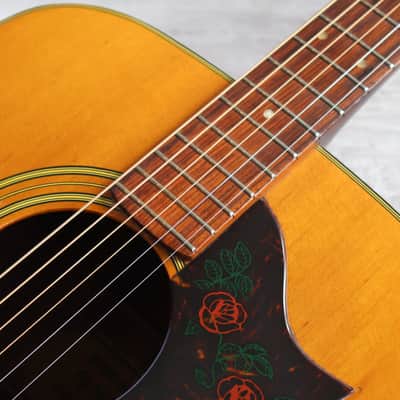 1970's Yamaha Japan FG-160 Folk Acoustic Guitar (Dove) image 5
