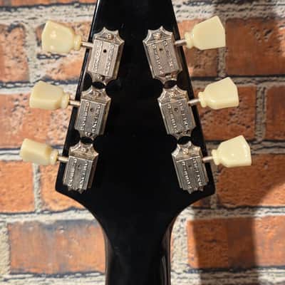 Gibson 2006 Flying V Ebony w/ Gibson Gig Bag & EMG James Hetfield Signature Humbuckers image 18