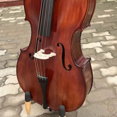 Copy Stradivari left Cello 4/4, Old spruce,Free with hard case and Bow,Good Sound #19726 image 4
