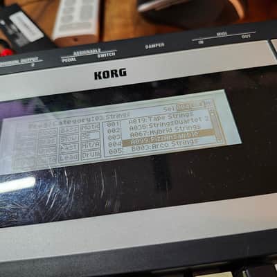 Korg X50 61-Key Music Synthesizer 2000s - Black image 5