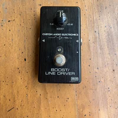 MXR MC401 CAE Boost / Line Driver 2007 - Present - Black electric guitar pedal clean boost image 9
