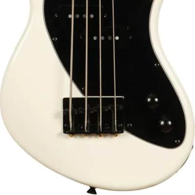 Kala Solid Body 4-String Electric U-BASS, Laurel Fingerboard, Sweet Cream image 1