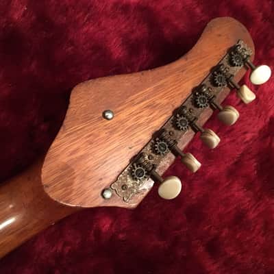 c.1960s Sakai Mokko Fender Mustang style MIJ Vintage 2 Color Sunburst image 9
