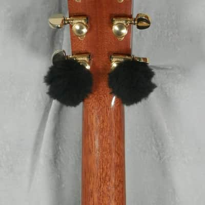 A LoPrinzi LR-20 Dreadnought Acoustic Guitar with case used image 14