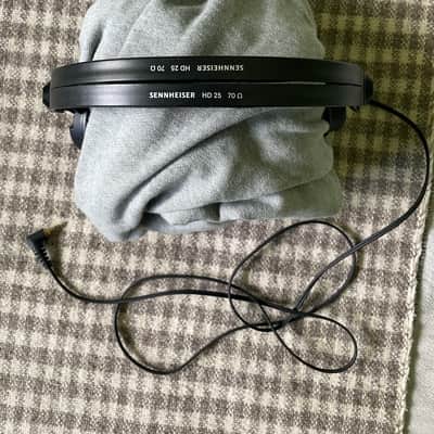 Sennheiser HD 25 Studio Headphones 2010s - Black image 2