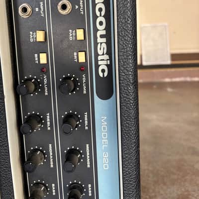 Acoustic Model 320 300W Bass Head - Late ‘70s - Early ‘80s image 2