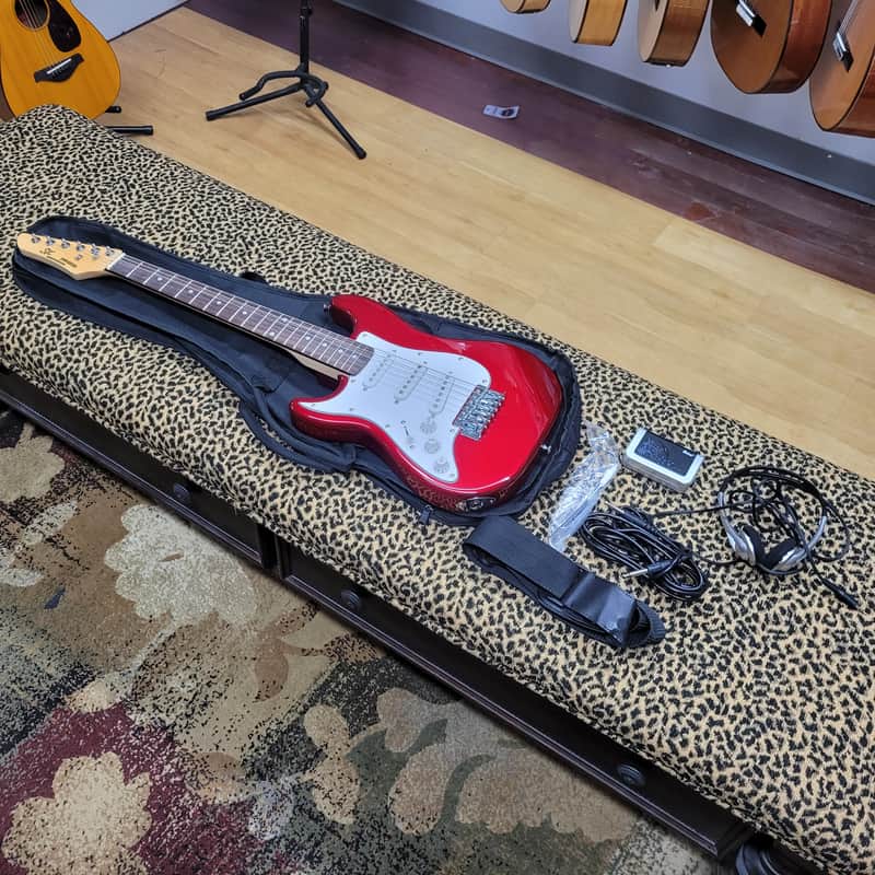 SX VTG Series 1/2 Size Electric Guitar Left-Handed Bild 1