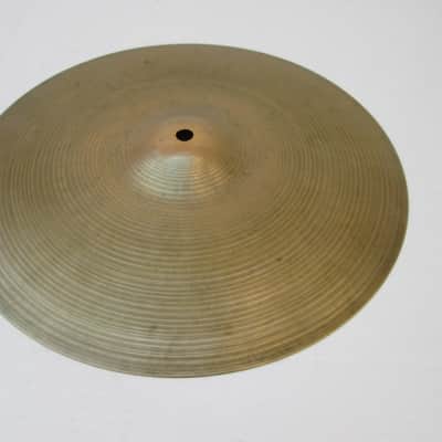 Avedis Zildjian 14" Cymbal 1960s  New Beat Hi Hat Bottom ?  1238 Grams "Good" Condition image 4