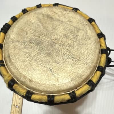 Handmade Small Djembe 4” - Hand-Painted imagen 4