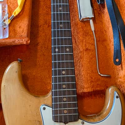 Fender Stratocaster 1963 OWNED BY MIKE PENDER OF THE SEARCHERS Love Potion Number 9! Vintage 60s American Strat Artist USA Pre-CBS Guitar image 10