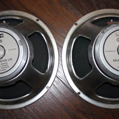 Celestion G12-50 1981 Matched Pair image 1