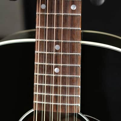 Gibson J-45 Standard 12-String Acoustic/Electric Guitar - Vintage Sunburst with Hardshell Case image 10