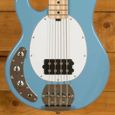 Sterling RAY4LH SUB Series StingRay Bass - Chopper Blue - Left-Handed image 1