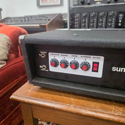Sunn Concert Bass Amplifier Head 1970s image 4