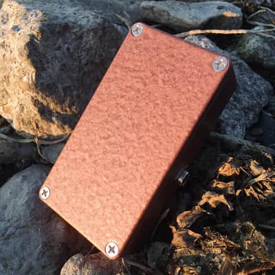 Futile Art FX 🐍 Copperhead Viper Treble Booster Full Range Modified Rangemaster Hammertone image 2