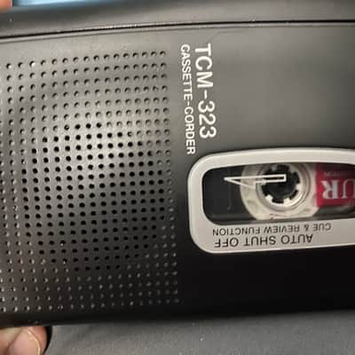 Sony TCM 323 Cassette Recorder 1990s Black image 5