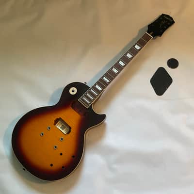 2021 Epiphone Les Paul Standard Slash November Burst Electric Guitar Body & Neck Husk (Repaired)
