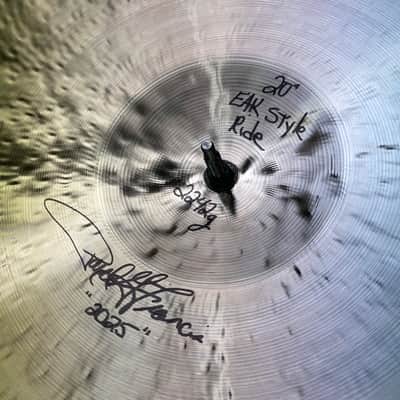 DEMO OF EXACT - Cymbal Craftsman 20” Hand Made Early American K Ride - 2242g image 3