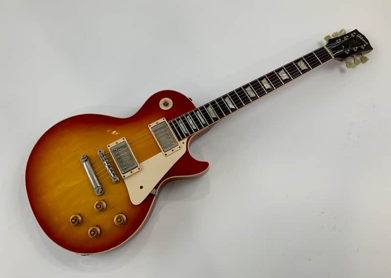 Gibson Les Paul Reissue 1958 Custom Shop 58 R8 2009 Washed Cherry image 1