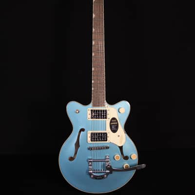 Gretsch G2655T Streamliner Center Block Jr. Double-Cut with Bigsby, Laurel FB, Arctic Blue image 5