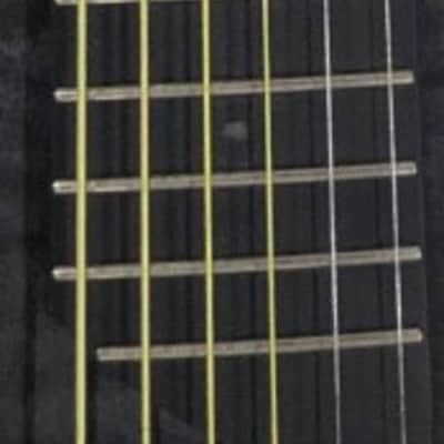 Tagima LUMI-X BK Black Smart Acoustic-Electric Guitar - Built-in Effects-B Stock image 5
