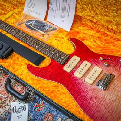 TOM ANDERSON USA Drop Top Hollow Quilt Wakesurf " Strawberry Shortcake + Ziricote" (2023) image 1