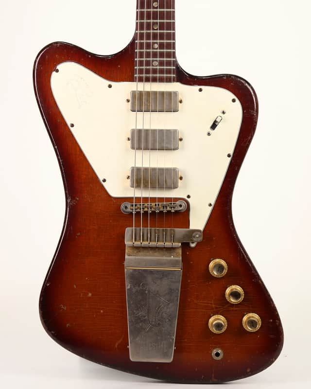 Gibson Firebird VII Non-Reverse 1965 - Sunburst Owned and Played by The Dandy Warhols Peter Holmström