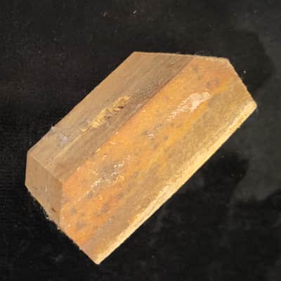 Harmony Lower Bout Interior Wood Block 1960's image 5