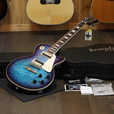 2022 Gibson Trad Pro V Electric Guitar Blueberry Burst + OHSC