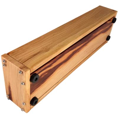 3U / 104HP Eurorack Case LUNA • Rails + Threaded strips • Solid apricot • Unpowered image 6